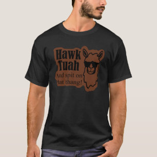 T-shirt Tuah Hawk Et Cracer Sur Ce Thang Drôle Camel
