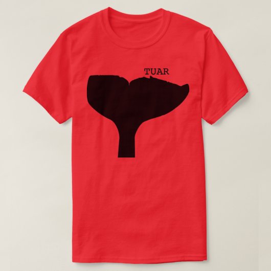 T-shirt TUAR les épaulards traînent des flèches (Design devant)