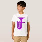 T-shirt Tuba (Devant entier)