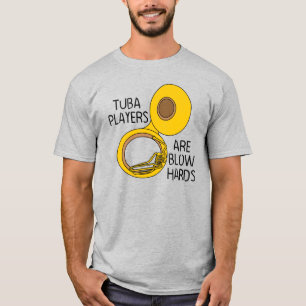T-shirt Tuba Blow Hards