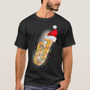 T-shirt Tuba Christmas Shirt Funny Marching Band Geek Holi
