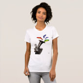 T-shirt Tuba Et Poisson (Devant entier)