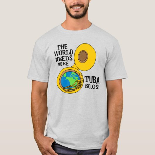 T-shirt Tuba Solos (Devant)