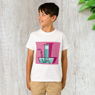 T-shirt Tube de test scientifique
