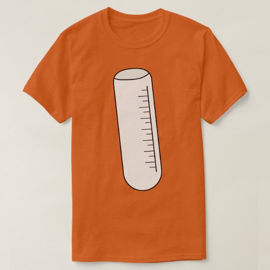 T-shirt Tube d'essai 1 (Design devant)
