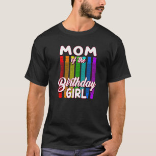 T-shirt Tube Pop Anniversaire Maman de la Fille d'Anniver