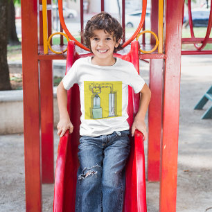 T-shirt Tubes de test scientifique