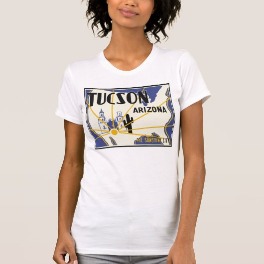 T-shirt Tucson Arizona (Devant)