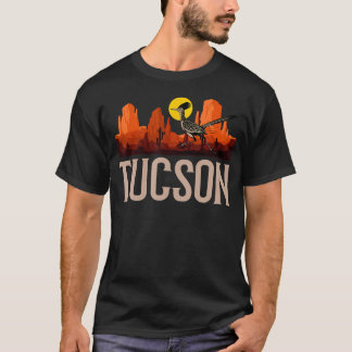 T-shirt Tucson Arizona Grand Géomètre Oiseau Désert