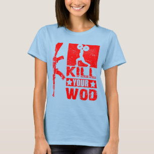 T-shirt Tuer votre WOD - Dames Burout T