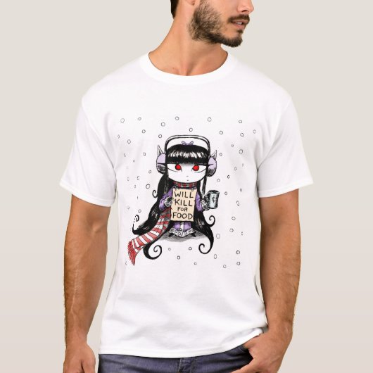 T-shirt Tuera pour la nourriture (Devant)