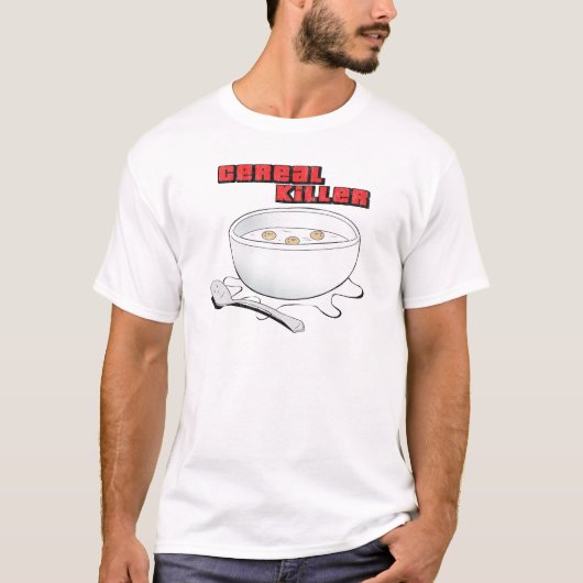 T-shirt tueur de céréale (Devant)