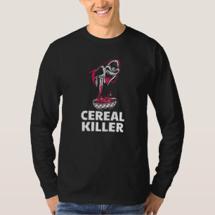 T-shirt Tueur de céréales Crâne Éffrayant Culture gothique
