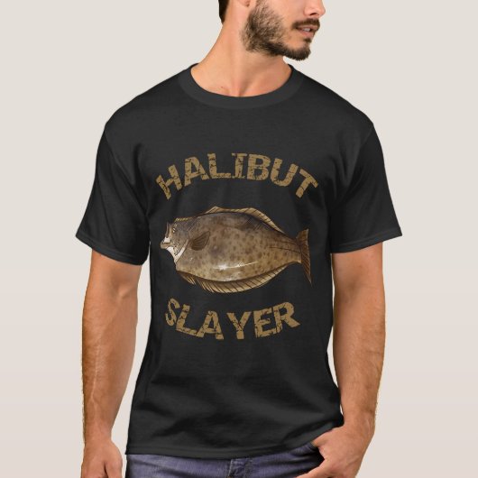 T-shirt Tueur de flétan (Devant)