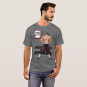 T-shirt Tueur de haltères ami (Devant entier)