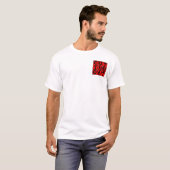 T-shirt Tueur impitoyable, mec mortel (Devant entier)