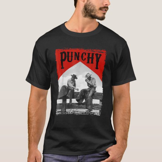 T-shirt Tueurs Punchy Cowboy (Devant)