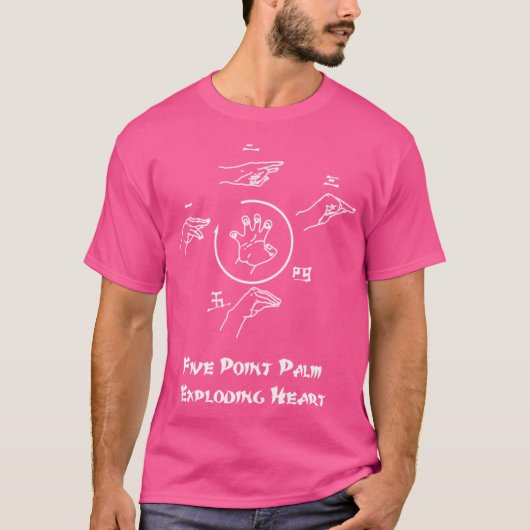T-shirt Tuez Bill - cinq points Palm Explosion de coeur Te (Devant)