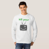 T-shirt tuez votre TV (Devant entier)