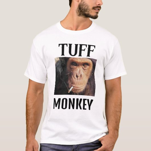 T-shirt Tuff singe (Devant)