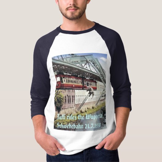 T-shirt Tuffi monte Wuppertal Schwebe… (Devant)
