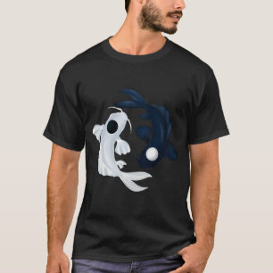 T-shirt Tui et La Yin Yang Koi en Bleu