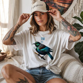 T-shirt Tui - Native Bird of New Zealand