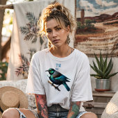 T-shirt Tui - Native Bird of New Zealand