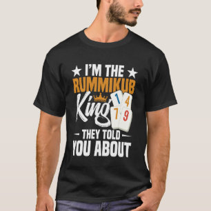 T-shirt Tuile de jeu Rummikub Le Roi Joker Rummikub Pl