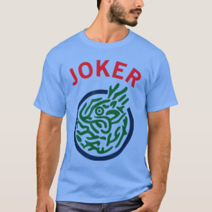 T-shirt Tuile de Joker de Mah-jong Chinois Costume