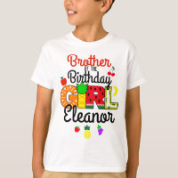 Tuitti Fruity Frère de la fille d'anniversaire