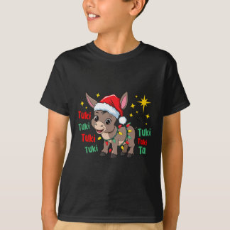 T-shirt Tuki Tuki Donkey Tis The Season Mexican Spanish Ch