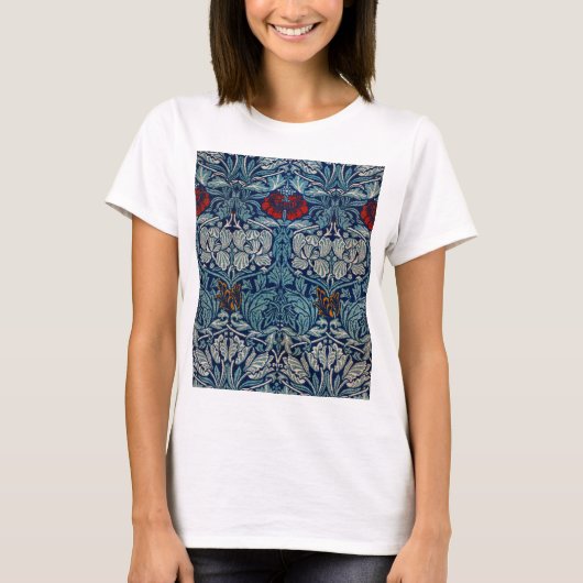 T-shirt Tulip et Rose, William Morris (Devant)