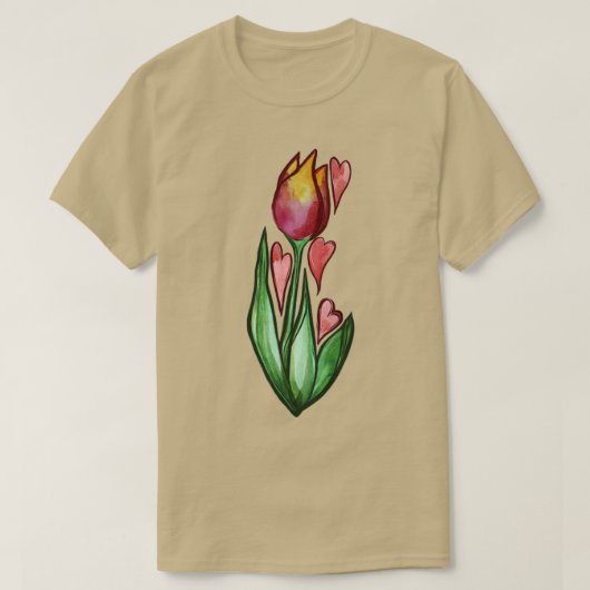 T-shirt Tulip Love (Design devant)