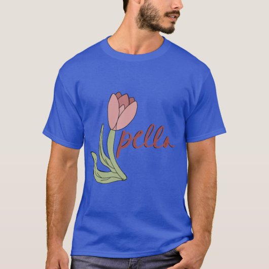 T-shirt tulipe de Pella (Devant)