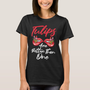 T-shirt Tulipe drôle jardinage jardin jardinier Tulipes