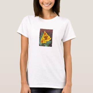 T-Shirt Tulipe Jaune
