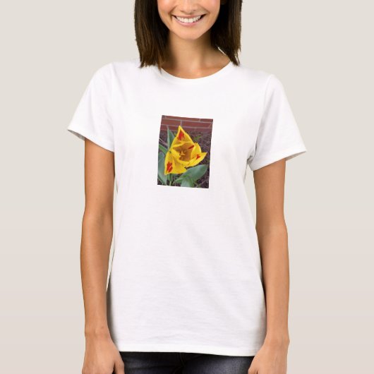 T-Shirt Tulipe Jaune (Devant)