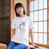 T-shirt Tulipe & Papillon