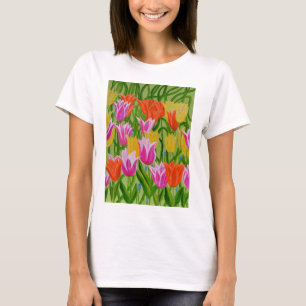 T-shirt Tulipes