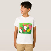 T-shirt Tulipes2 (Devant entier)