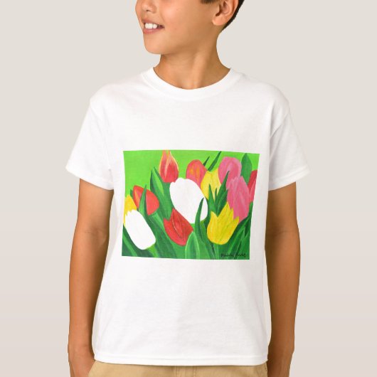 T-shirt Tulipes2 (Devant)
