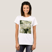 T-shirt Tulipes blanches (Devant entier)