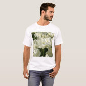 T-shirt Tulipes blanches (Devant entier)