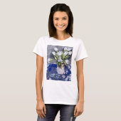 T-shirt Tulipes blanches 1994 (Devant entier)