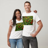 T-shirt Tulipes colorées (Unisexe)