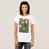 T-shirt Tulipes et pensées (Devant entier)