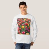 T-shirt Tulipes néerlandaises (Devant entier)