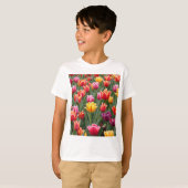 T-shirt Tulipes néerlandaises (Devant entier)