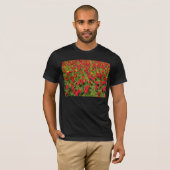 T-shirt Tulipes rouges (Devant entier)